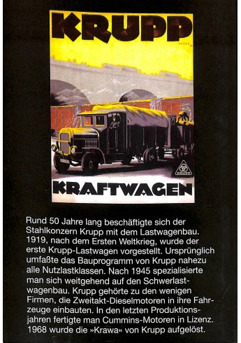 Alle Lastwagen von Krupp, alle Muldenkipper, alle Omnibusse Voorkant