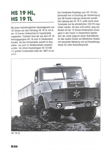 Typenkompass Henschel Lastwagen 1925-1974 Voorkant
