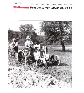 Hürlimann Prospekte von 1929 bis 1983 Voorkant