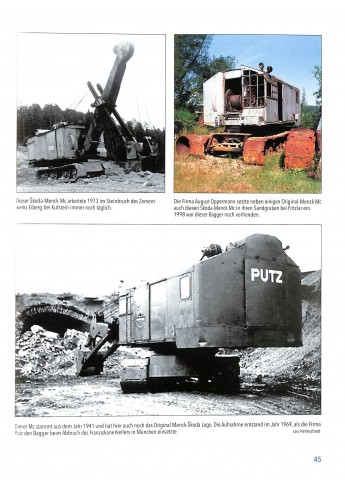Tschechische Bagger 1922-2003: Von Škoda über Menck zu Unex