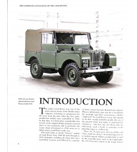 De complete catalogus van de Land Rover