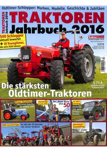 Traktoren Jahrbuch 2016 Traktor Classic Sonderausgabe 2016 Wispa Tractorboeken - 