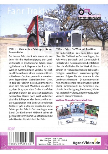 Fahr Traktoren Deutsche Traktor Legenden - Einsatz und Technik